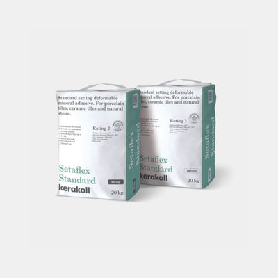 Kerakoll Setaflex Standard Tile Adhesive - White 20kg