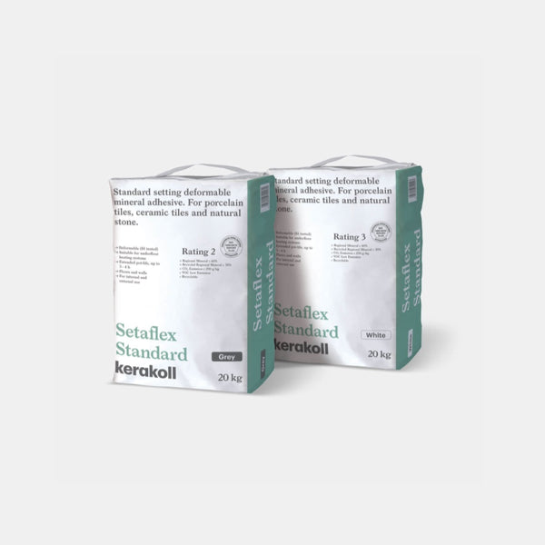 Kerakoll Setaflex Standard Tile Adhesive - White 20kg