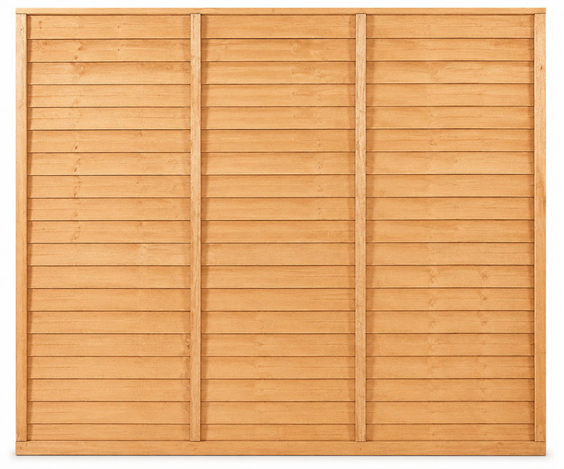 Shiplap Panels - Golden Brown 1.8x1.8m