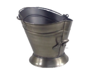 Antique Brass Waterloo Coal Bucket