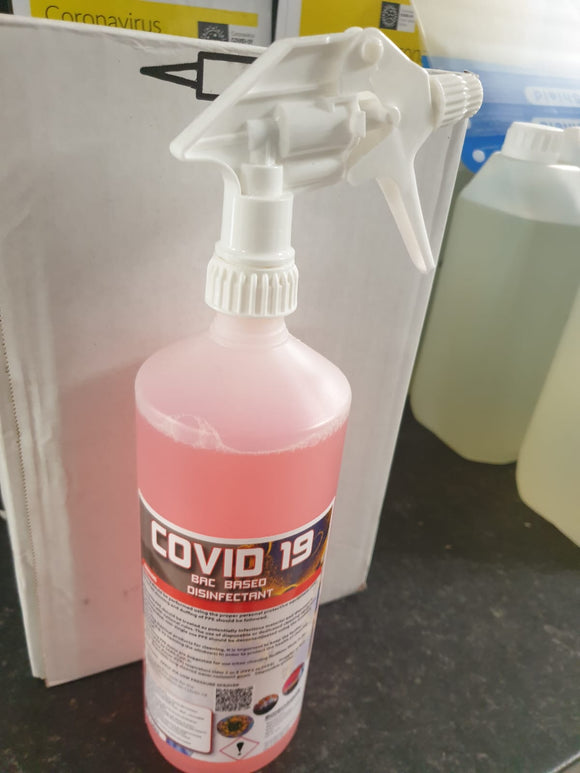 Covid 19 surface spray 1litre