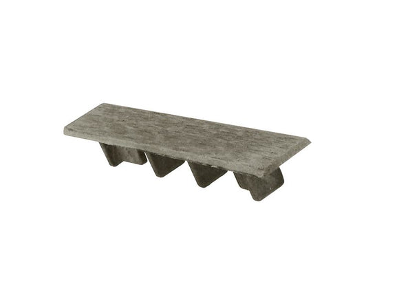 Portland Installation Accessories End Piece Soft Grey