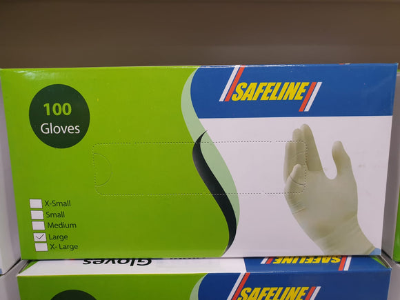 Nitrile/Latex Gloves pack of 100
